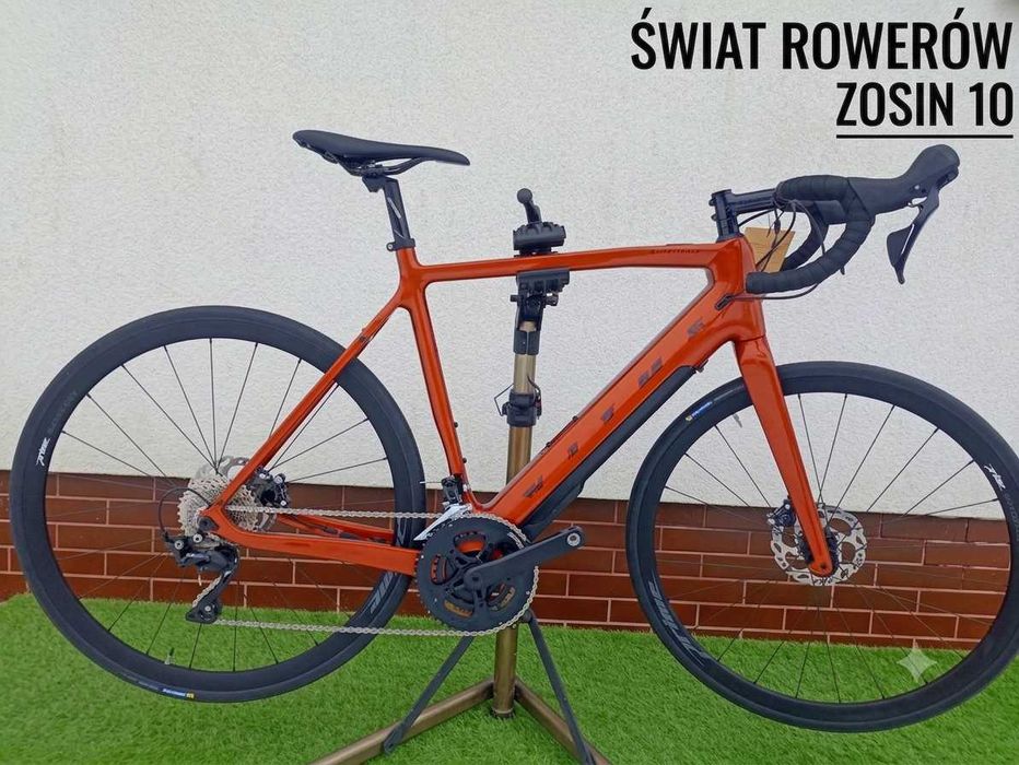 Nowy Vitus e-bike karbon Orbea Shimano 105 fazua uszk.