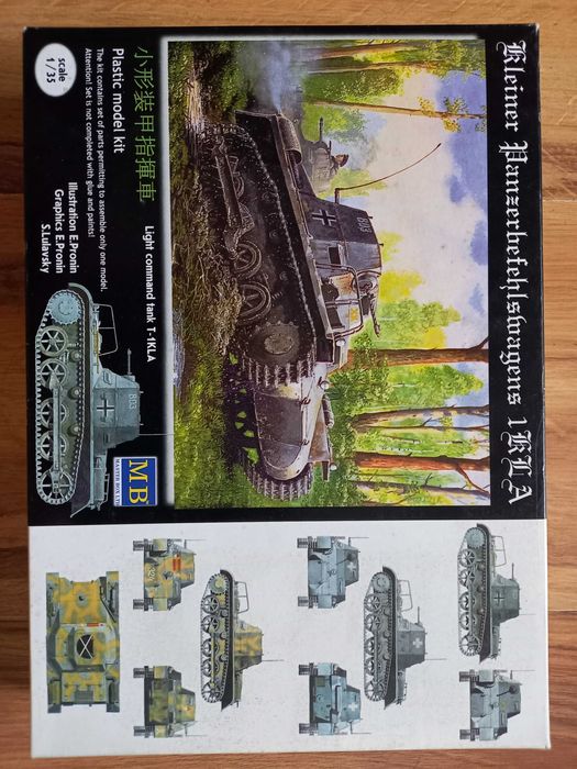 German light commmannd tank T-1KLA 1:35