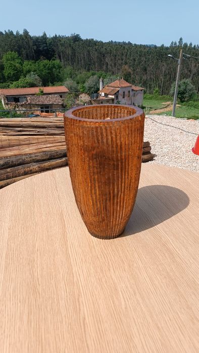 vaso castanho dib