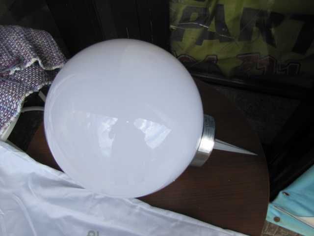 Solarna lampa kula do ogrodu kulista śr 30 cm lampa zewnetrzna
