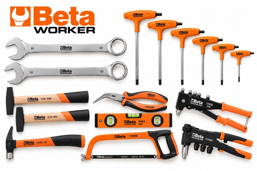 Klucze, młotki i narzędzia ręczne BETA / BETA Worker – Hurt / Detal