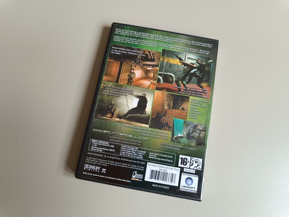 GRA na PC, Tom Clancy's Splinter Cell: Chaos Theory