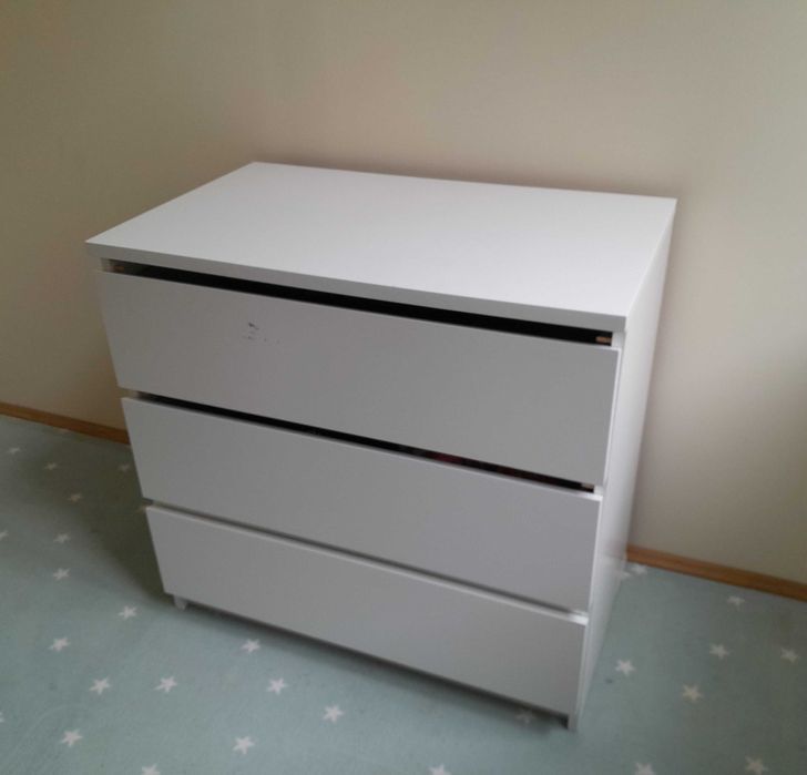 komoda IKEA Malm 3 szuflady