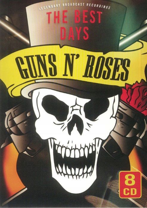 GUNS N' ROSES - The Best Days: Legendary Broadcast Recordings 8CD [EU]