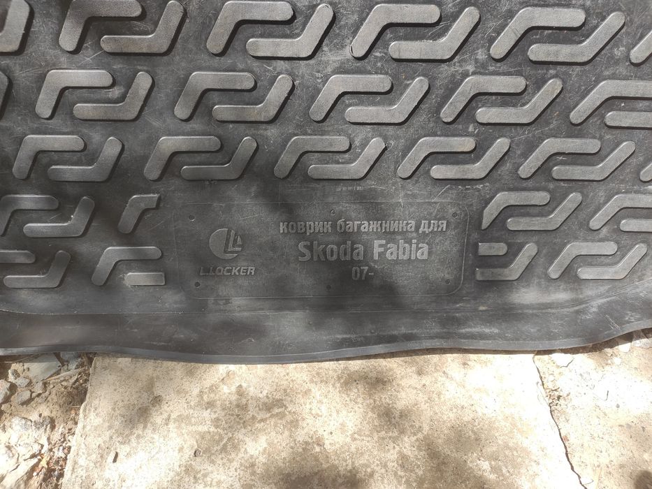 Килимок Skoda fabia 2 хетчбек