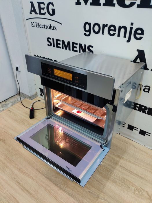Виставка! Духова шафа+пароварка Miele DGC5080XL. Germany.