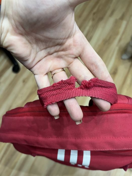 Różowy plecak Adidas