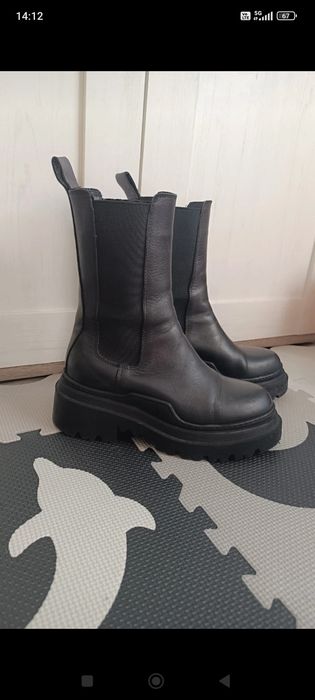 Buty skórzane Badura 38