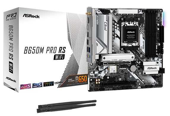 Płyta główna ASRock B650M PRO RS WIFI box gwarancja nr. 406001