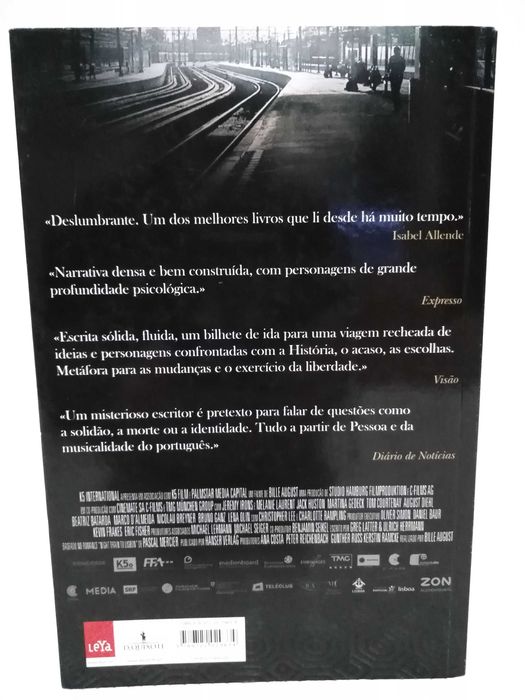 Pascal Mercier Comboio Nocturno para Lisboa