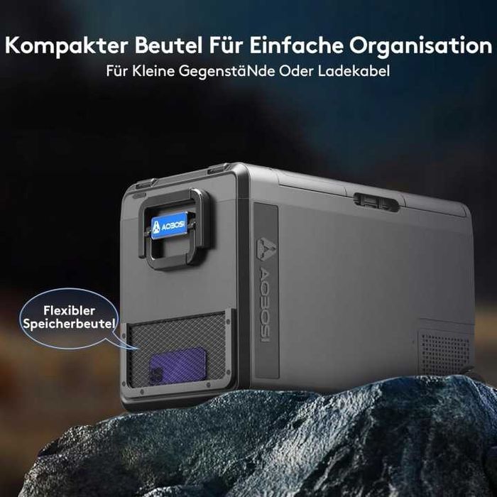 Lodówka turystyczna samochodowa 48 l 12/24/230 V -20°C do 20°C AAOBOSI