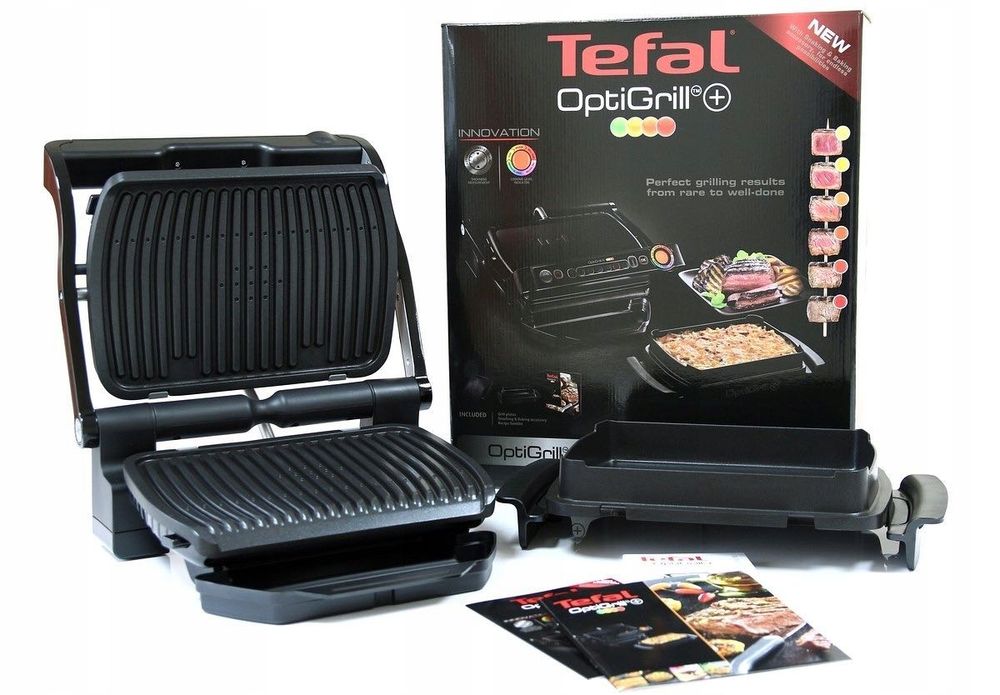 Контактний електричний гриль Tefal GC714834 + противень для запікання