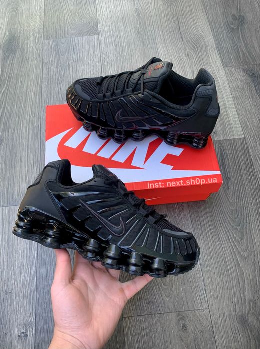Кросівки Nike Shox TL Triple Black | Кросівки Найк Шокс | Nike Shox