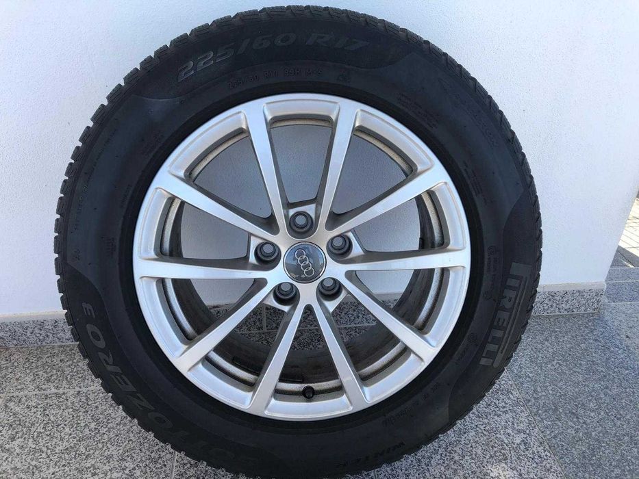 4 Jantes e peneus Audi  17 5x112