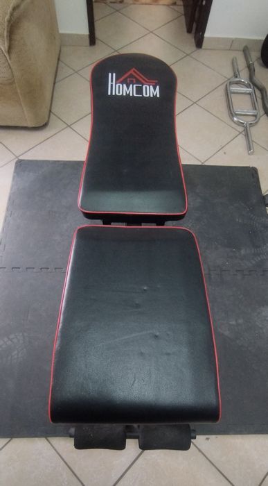 Banco de musculação dobrável