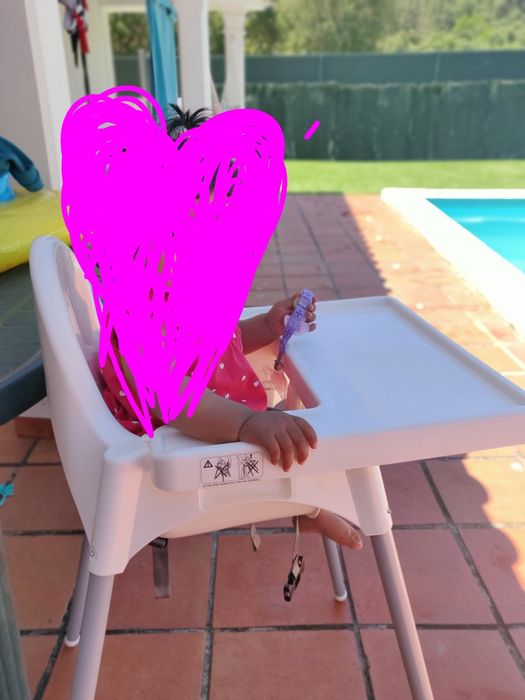 Cadeira alta de refeição criança IKEA Antilop