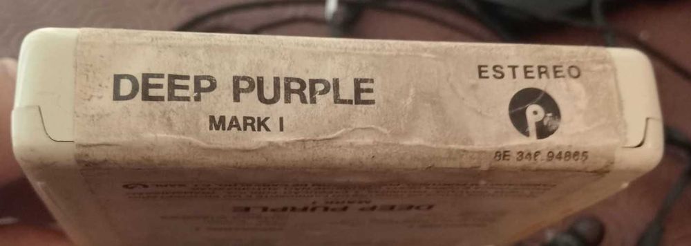 8 track Tape cassette Cartridge Deep Purple