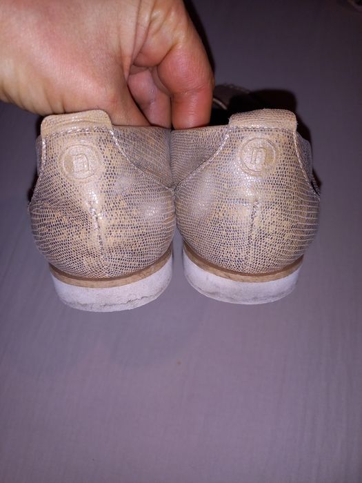 Skórzane buty Nessi