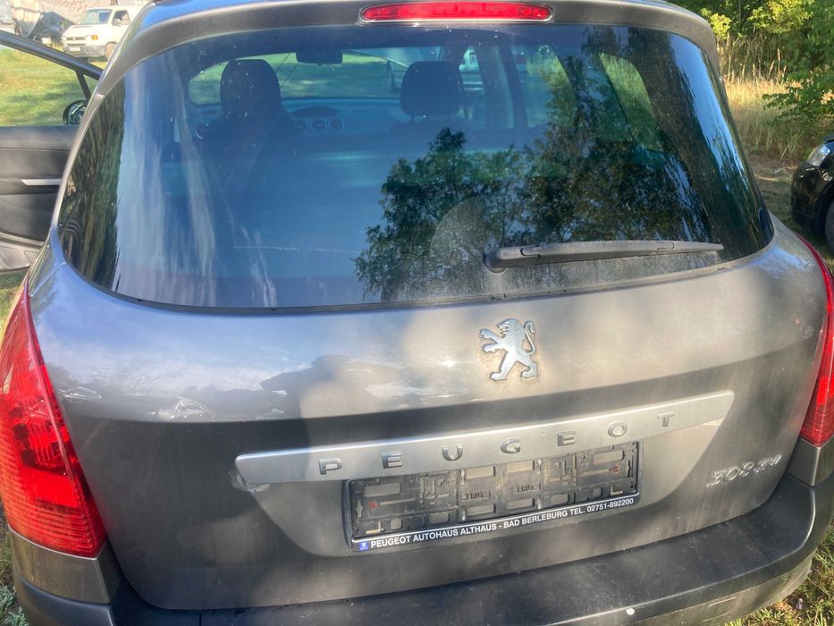 PEUGEOT 308 I T7 SW Klapa Bagażnika tył Kompletna KTQC
