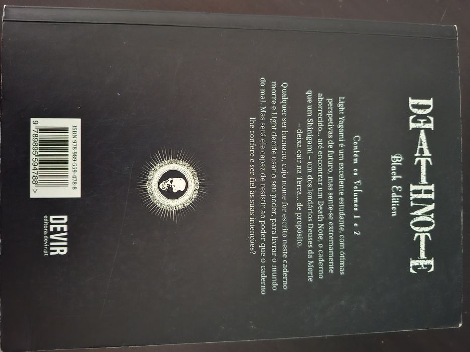 Livro Mangá - Death Note