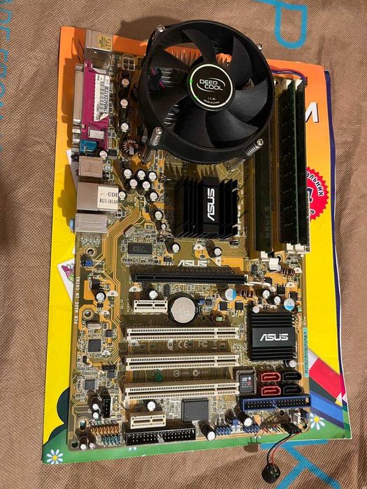 Asus P5PL2/Intel Pentium D820 2.80GHz/RAM 3.5GB DDR2/DeepCool CK-11508