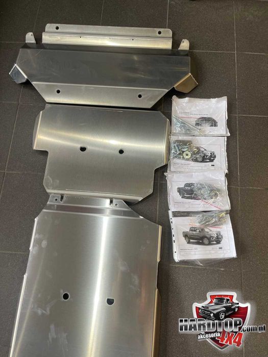 Osłona CHŁODNIC Osłony Aluminiowe NISSAN NAVARA D23 NP300