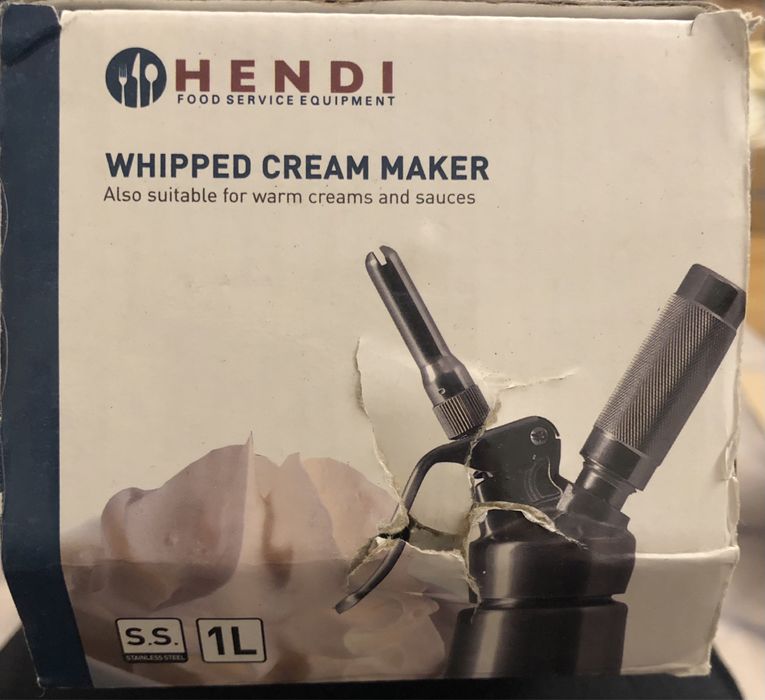 Syfon do bitej śmietany Hendi