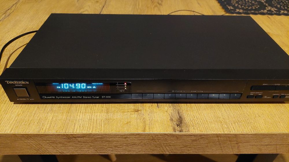 Technics st-600 tuner radiowy