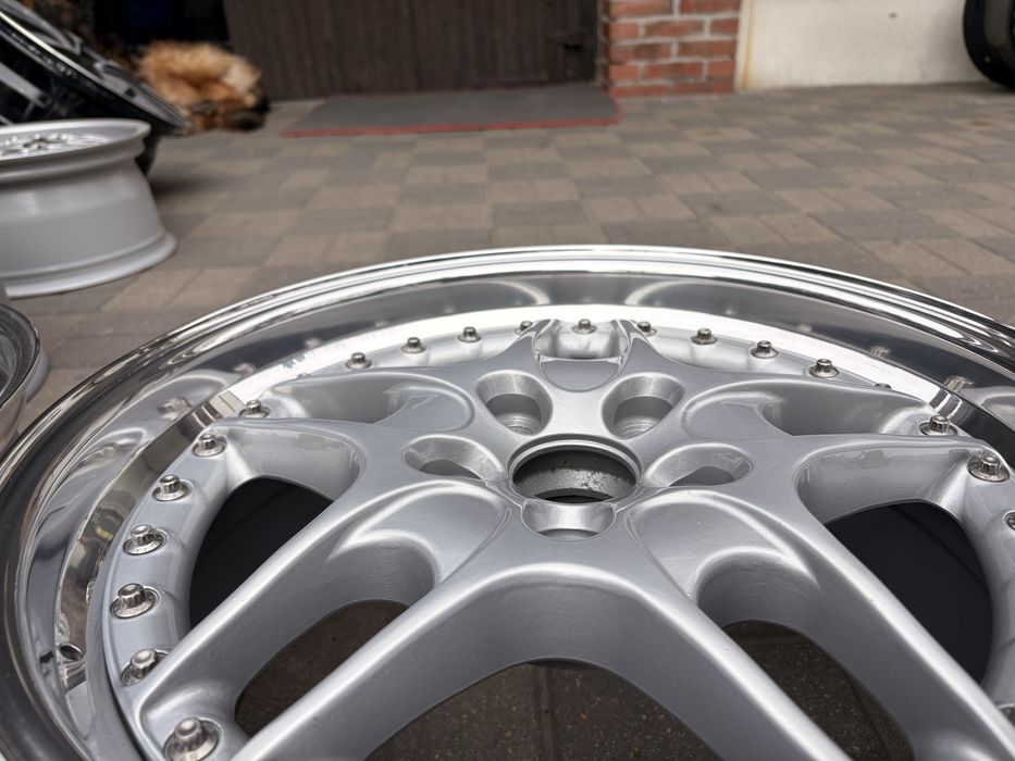 Felgi RTR RS103 5x112. Skrecane, polerowany rant