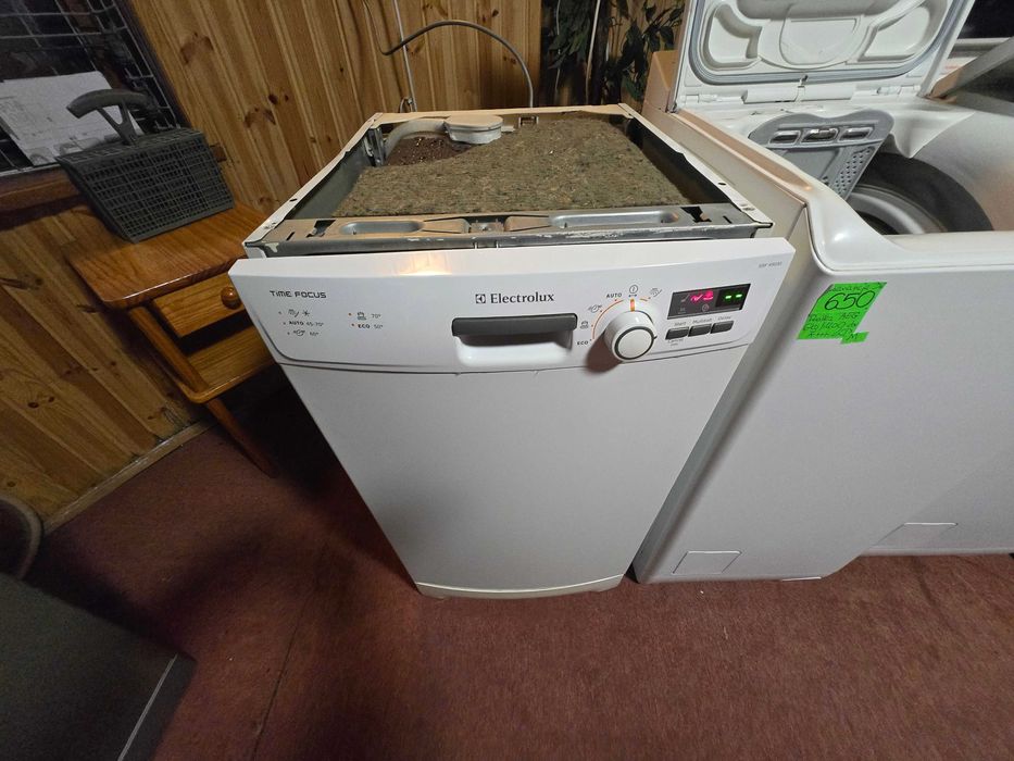 Zmywarka Elektrolux 45cm. Biała pod blat.LCD.Po przeglądzie.Gwar.