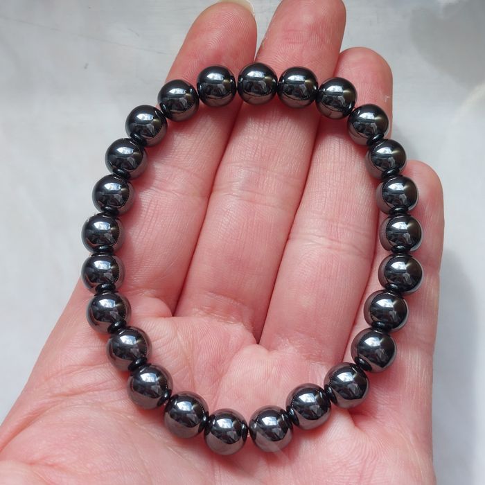 Męska bransoletka z kamienia naturalnego