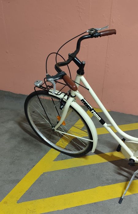 Bicicleta Aurelia Civico 286 vintage – creme – pouco uso