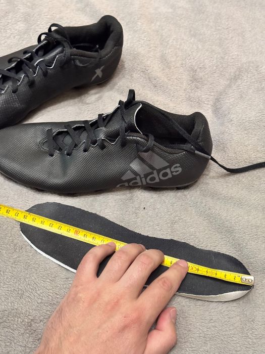 Бутси футбольні Adidas X 17.4 FxG 42р 26.5см оригінал