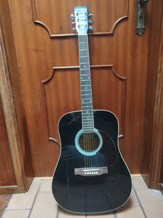 Viola clássica com mochila