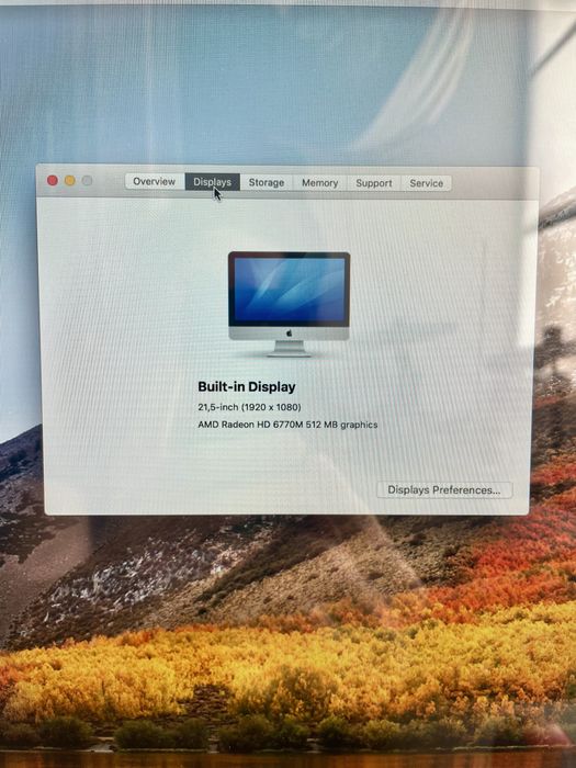 iMac (21.5-inch, Mid 2011)