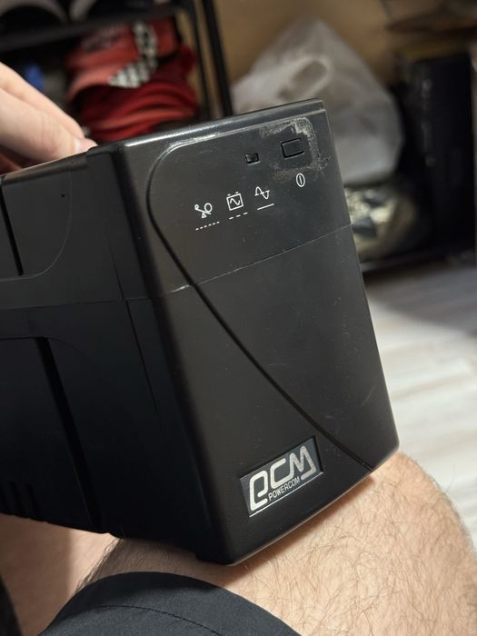 Powercom BNT-600A безперебійник UPS упс, працює без проблем