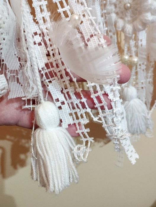 Duży łapacz snów ręcznie robiony