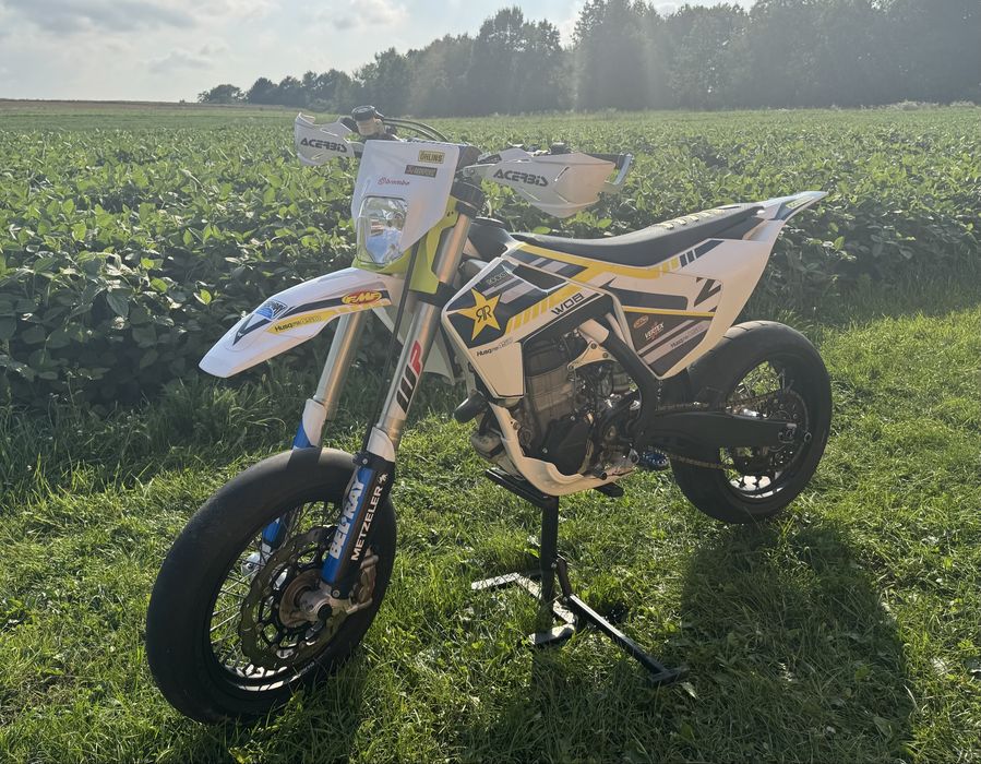 Husqvarna FS450 Supermoto, Akrapovich.