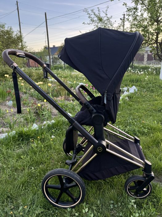 Коляска Cybex Priam 4.0 2в1 2025 року шасі Rose Gold