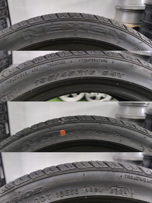 Nowe 2024r 4 x 195/45/16 NEXEN Opony Letnie Wysyłka
