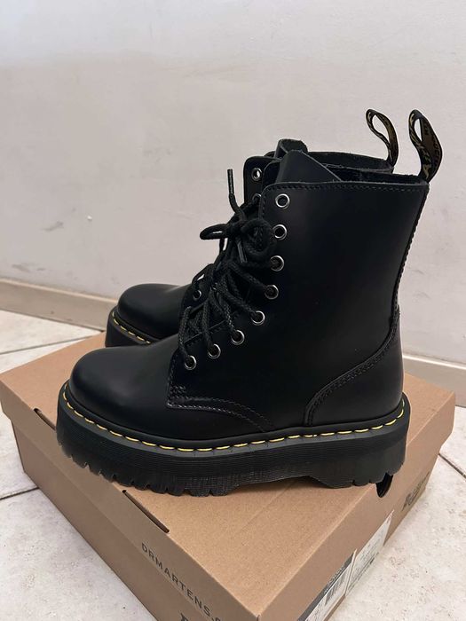 Dr. Martens Jadon platforma czarne | kultowe botki | 39