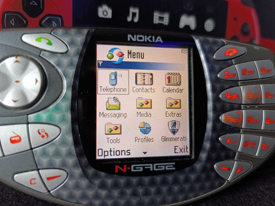 Nokia N-Gage plus karta pamięci