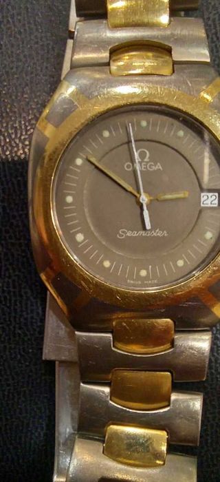 OMEGA SEAMASTER POLARIS  -  1990 Titânio e Ouro  - IMPECÁVEL ! 915787055