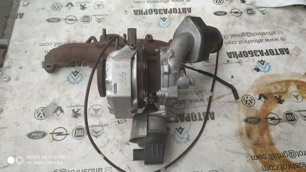 VAG. Skoda. AUDI. SEAT, ТУРБІНА 1.6TDI 03L 253 016 H