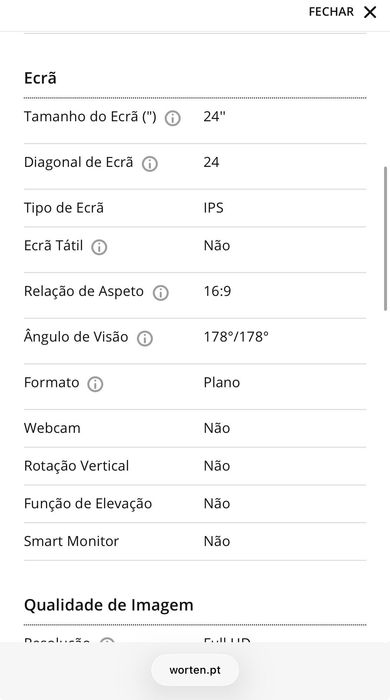 Monitor NOVO - AOC - 24B3Ha2 (24'' - Full HD - IPS - 1 ms - Preto)