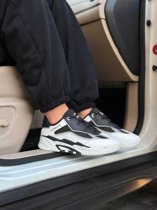 Кросівки Adidas Niteball II Classic White/Black premium