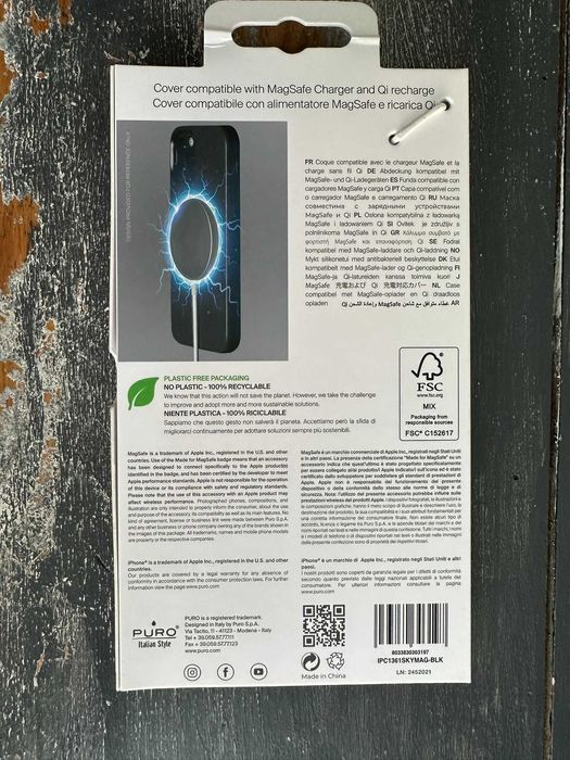 Plecki PURO Sky Mag do iPhone 13