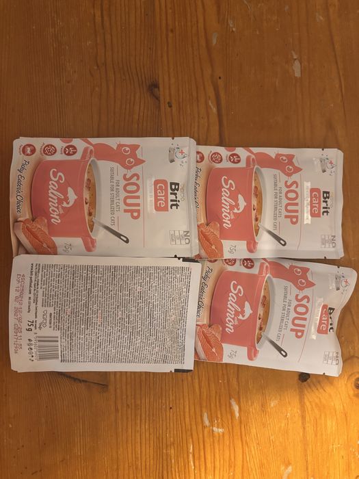 Brit Care Cat Soup With Salmon 75g bezzbożowa zupa dla kota