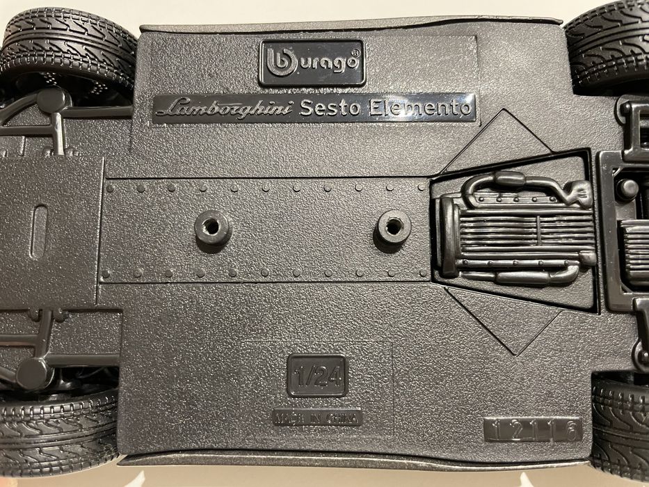 Model BURAGO 1:24 Lamborghini Sesto Elemento PRYWATNA WYPRZEDAŻ Poznań