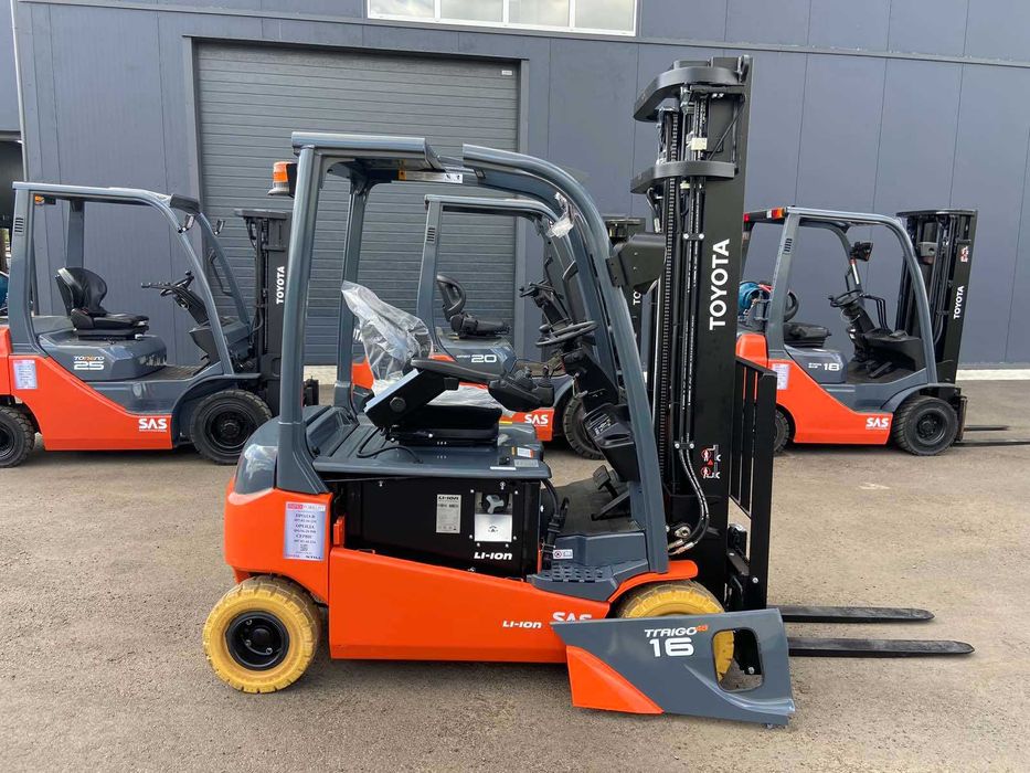 Електричний навантажувач TOYOTA 7FBE18, підйом-4.7м, электропогрузчик